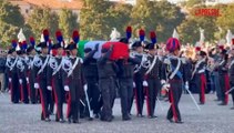 Strage casolare, i feretri dei carabinieri accolti dagli applausi a Padova