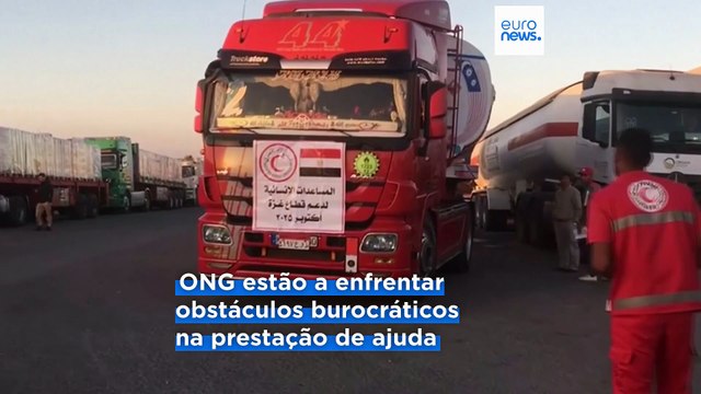 Comissão Europeia apela a Israel que levante restrições à entrega de ajuda a Gaza