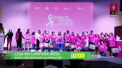 Liga MX presenta su Campaña Rosa para prevenir el cáncer de mama
