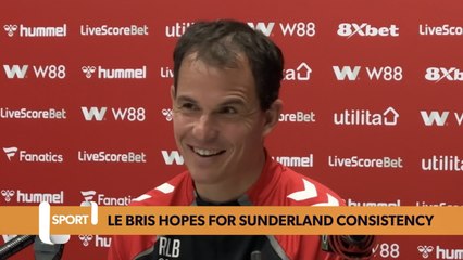 “We have to stay really consistent!” | Régis Le Bris | Sunderland vs. Wolves