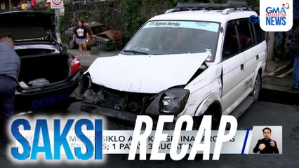 Saksi: (Part 1) 1 patay sa pang-aararo ng UV express sa QC; 2 fire volunteer, kinuyog ng mga residente; Update sa Bagyong Ramil