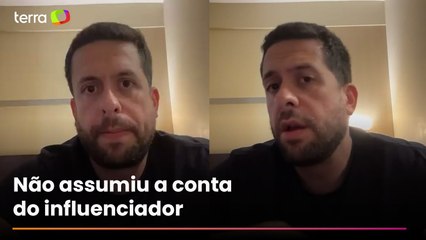 ‘Não fui eu’, diz Maurício Meirelles sobre Webbullying envolvendo fim do casamento de Cocielo