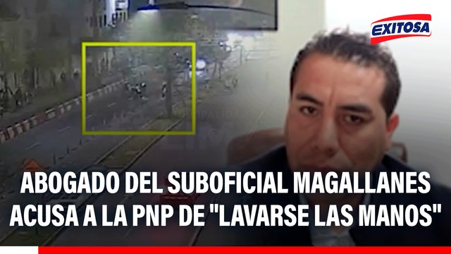 Eduardo Ruiz: Abogado del suboficial Magallanes acusa a la PNP de lavarse las manos para evitar responsabilidades políticas