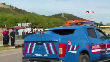 Amasya'da korkunç kaza: 4 ölü, 2 yaralı