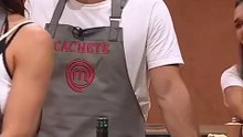 Luis Ventura cocinó ñoquis y cuando los escupió en el plato cuando el jurado lo obligó a probar