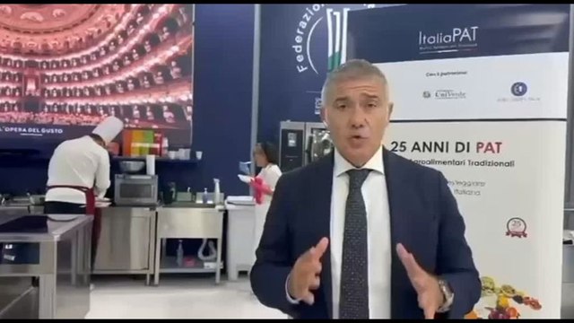 Pecoraro Scanio: appello per Cucina Italiana Patrimonio dell'Umanità