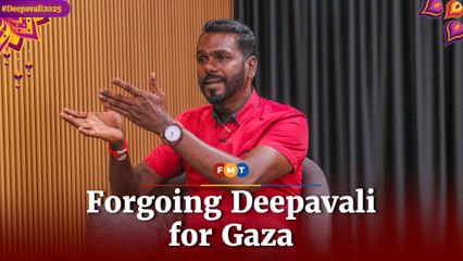 Mythreyar gives up third Deepavali in solidarity with Palestinians
