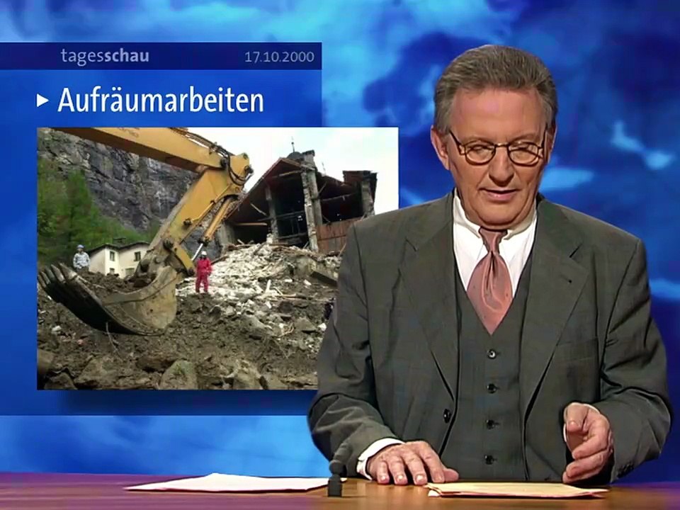 Tagesschau vor 25 Jahren (17. Oktober 2000)