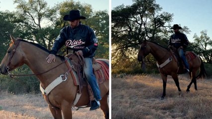 Lewis Hamilton entra en mood vaquero previo al GP de Estados Unidos en Austin