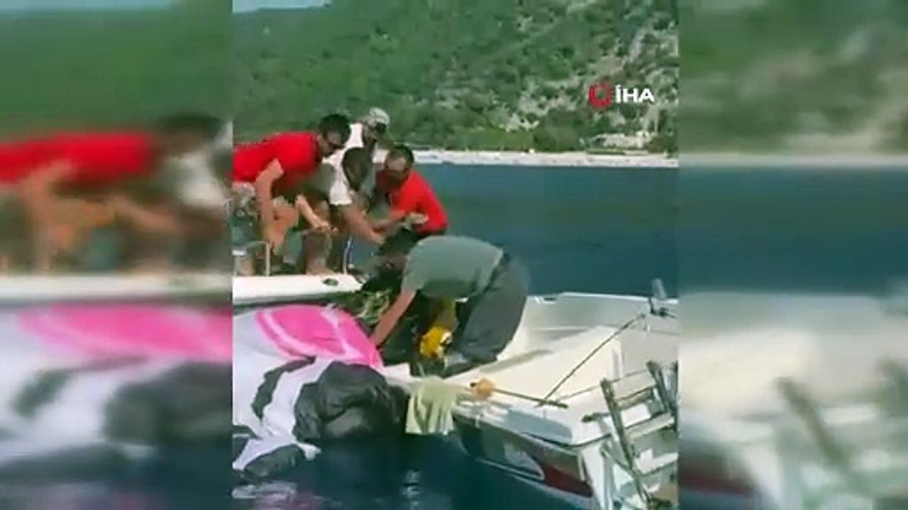 Fethiye semalarında yamaç paraşütü şovu faciayla bitti