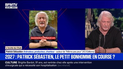 "Je représente une France populaire, caricaturée", dit Patrick Sébastien, animateur