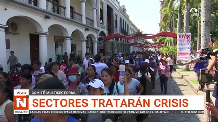 COMITÉ MULTISECTORIAL: SECTORES TRATARÁN CRISIS