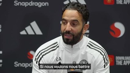 Man United - Amorim : "Nous voulons être au même niveau que Liverpool"