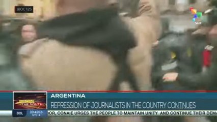 Argentina, repression of journalists in the country continues