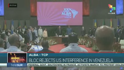 ALBA-TCP rejects U.S. interference in Venezuela