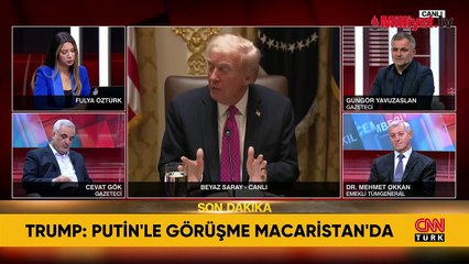 Dünyanın gözü Trump-Zelenskiy zirvesinde! Trump: Putin'le görüşme Macaristan'da
