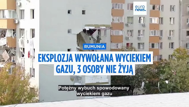 Rumunia: eksplozja w bloku mieszkalnym, nie żyją trzy osoby