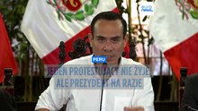 Protestujący zginął w Peru, rośnie presja na prezydenta, ale on na razie nie rezygnuje