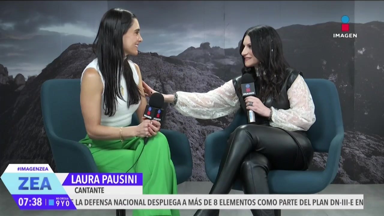 Laura Pausini en entrevista con Marlene Stahl