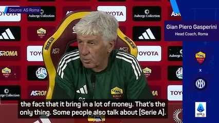 Roma's goal is Champions League football - Gasperini