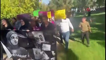 Kurtalan’da Rojin Kabaiş için yürüyüş düzenlendi