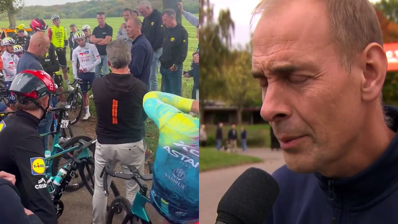 Cyclisme - NIBC Tour de Hollande 2025 - Les coureurs ont fait annuler la 3e étape pour des raisons de sécurité, Thijs Rondhuis s'est excusé !