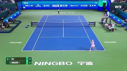 Diana Shnaider VS Lin Zhu | WTA Highlights | Quarterfinal | Ningbo 2025