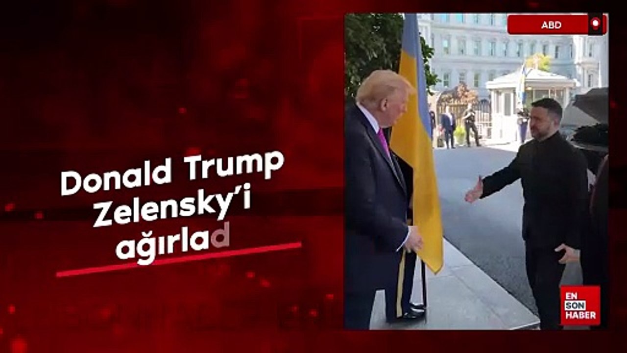 Beyaz Saray'da 3. görüşme: Trump, Zelensky'i ağırladı