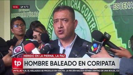 Un hombre fue baleado en la pierna mientras cuidaba su producción de coca en los Yungas