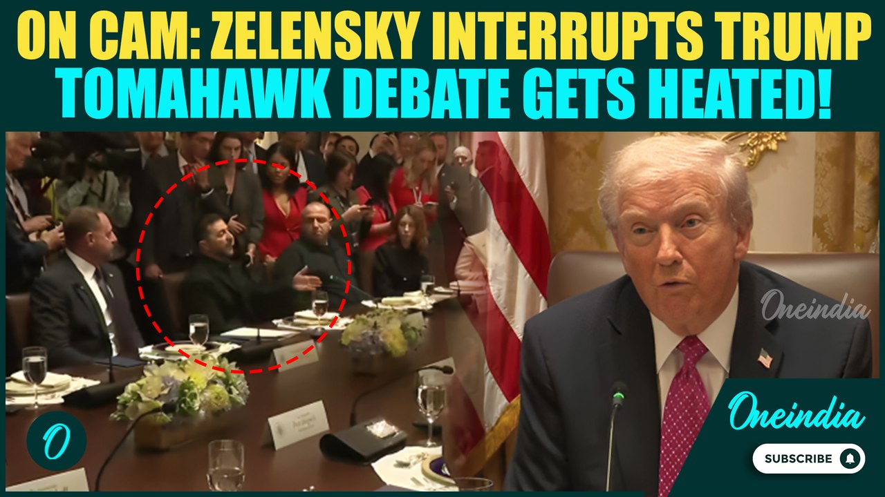 Trump Warns on Tomahawks: 'Not Easy to Give' | Zelensky Constantly Cuts, Pitches Drones Instead of..