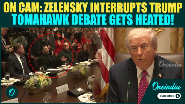 Trump Warns on Tomahawks: 'Not Easy to Give' | Zelensky Constantly Cuts, Pitches Drones Instead of..