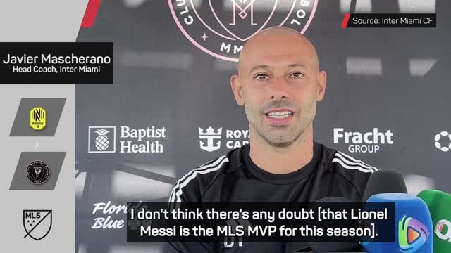 No doubt that Messi is the MLS MVP - Mascherano