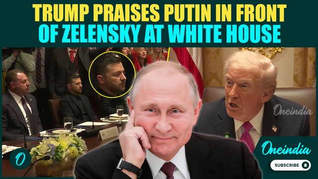 Zelensky Shamed for Wearing Same Suit at White House | Trump & JD Recall 'Golden' 1st Meeting Moment