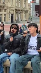 El gesto de Luck Ra con el ganador de La Voz Argentina