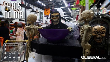 Comércio de Belém entra no clima do Halloween e vendas dobram após o Círio