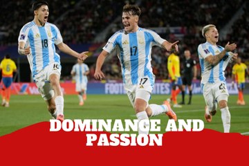 Argentina U-20 proves they can dominate and shine