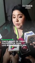 Cinco meses de terapia psicológica para Luis Marcelo Arce