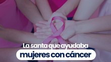 La santa para el cáncer de mama