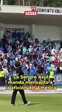 ¡ENCIENDEN EL CÁSICO! La afición de Cruz Azul fue a alentar y dar su apoyo en el entrenamiento previo al encuentro contra América