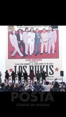 Los Bukis anuncian su final y develan gigantesco mural en Los Ángeles
