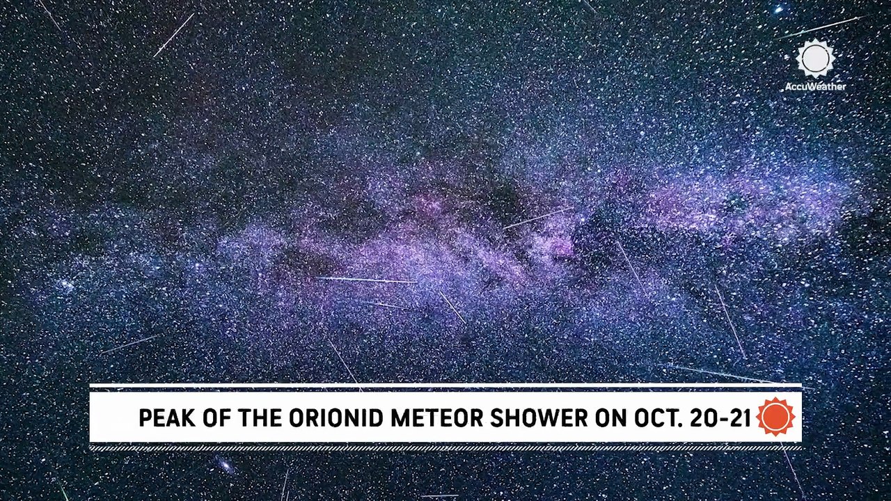 Peak of the Orionid meteor shower on the night of Oct. 20-21