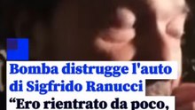 Sigfrido ranucci colpito da un'attentato con bomba sotto casa sua