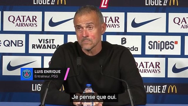 Luis Enrique : Strasbourg est l'une des meilleures équipes de Ligue 1