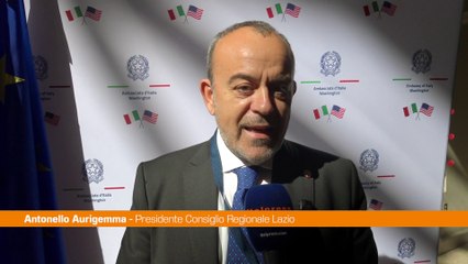 Italia-Usa, Aurigemma "Lazio ponte fra Atlantico e Mediterraneo"