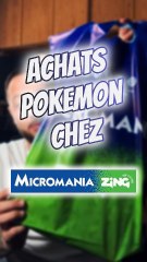 Achats Pokemon chez Micromania ! #Exclu #Pokemon #Micromania