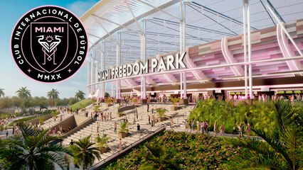 Inter Miami muestra los impresionantes avances de su nuevo estadio 'Miami Freedom Park'