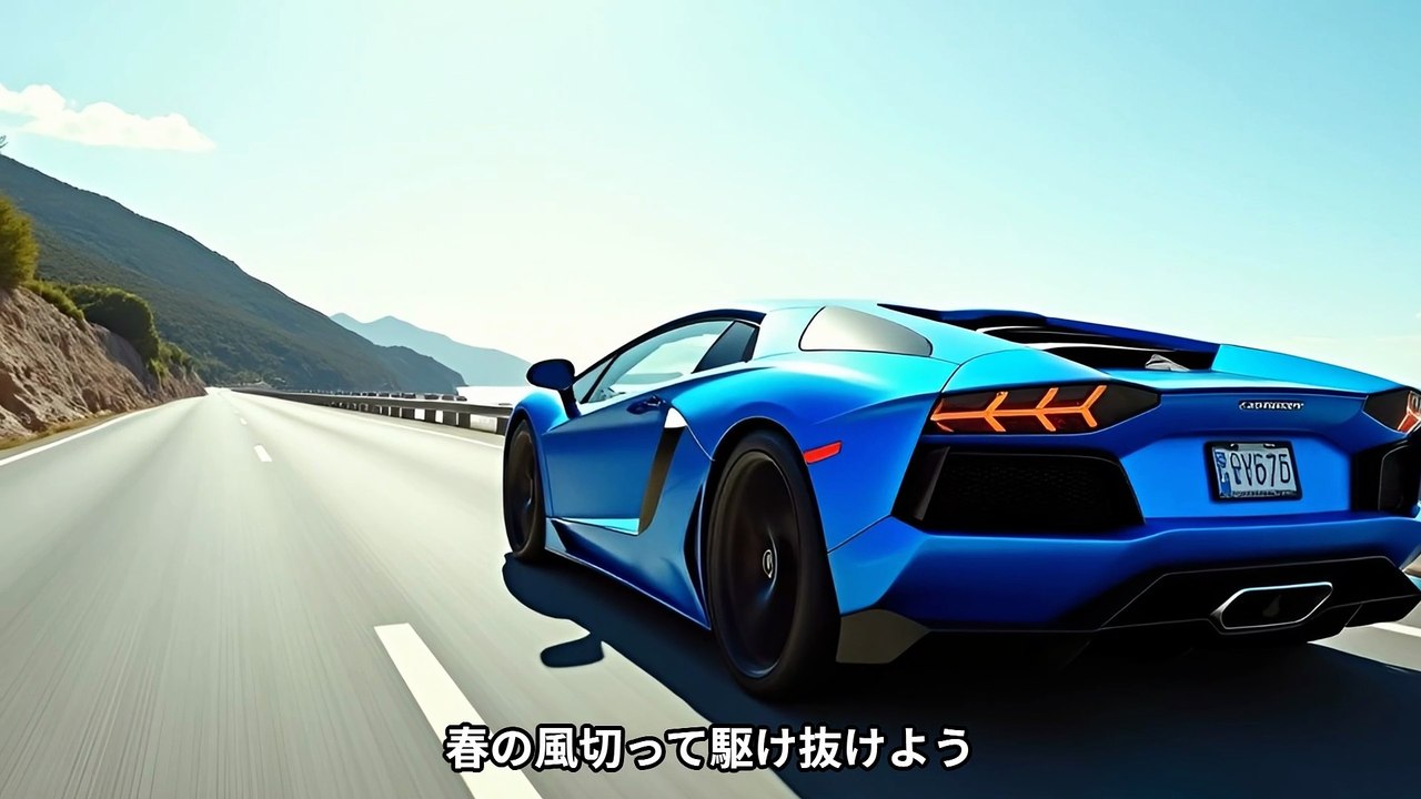 [青い疾走] - spring sprinting -
