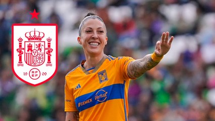 Jenni Hermoso, delantera de Tigres de la UANL Femenil, está de regreso con la Selección Femenil de España