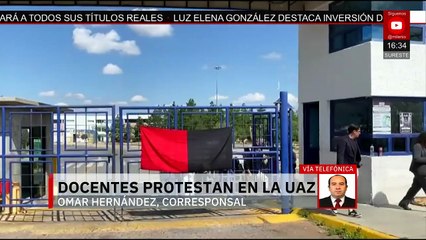 Docentes de la Universidad Autónoma de Zacatecas toman las instalaciones