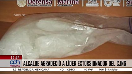 Alcalde de Morena agradeció públicamente a Nazario “N”, líder extorsionador del CJNG